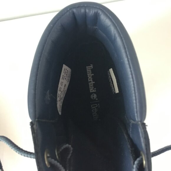 Timberland navy blue suede ankle boots size 7.5 - Picture 5 of 7